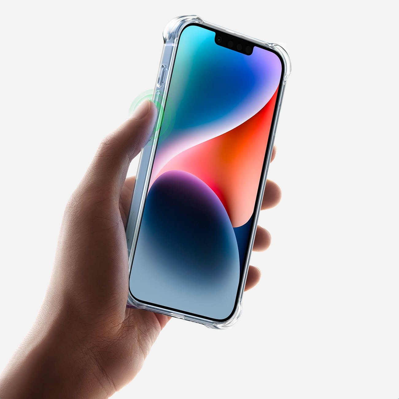 Ugreen Geeli kirkas tyyny suojakotelo iPhone 14 Plus läpinäkyvä (LP602)