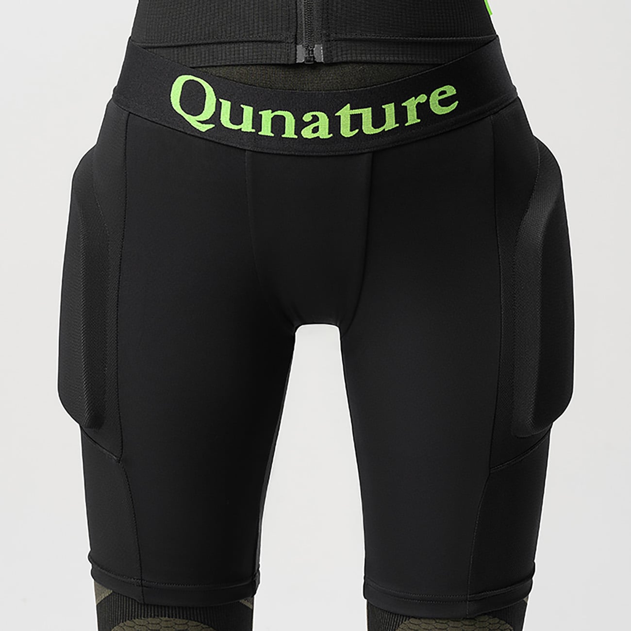 Qunature Ski Hip Protectors - Basic XL Sukset Lumilauta Luistimet - Musta