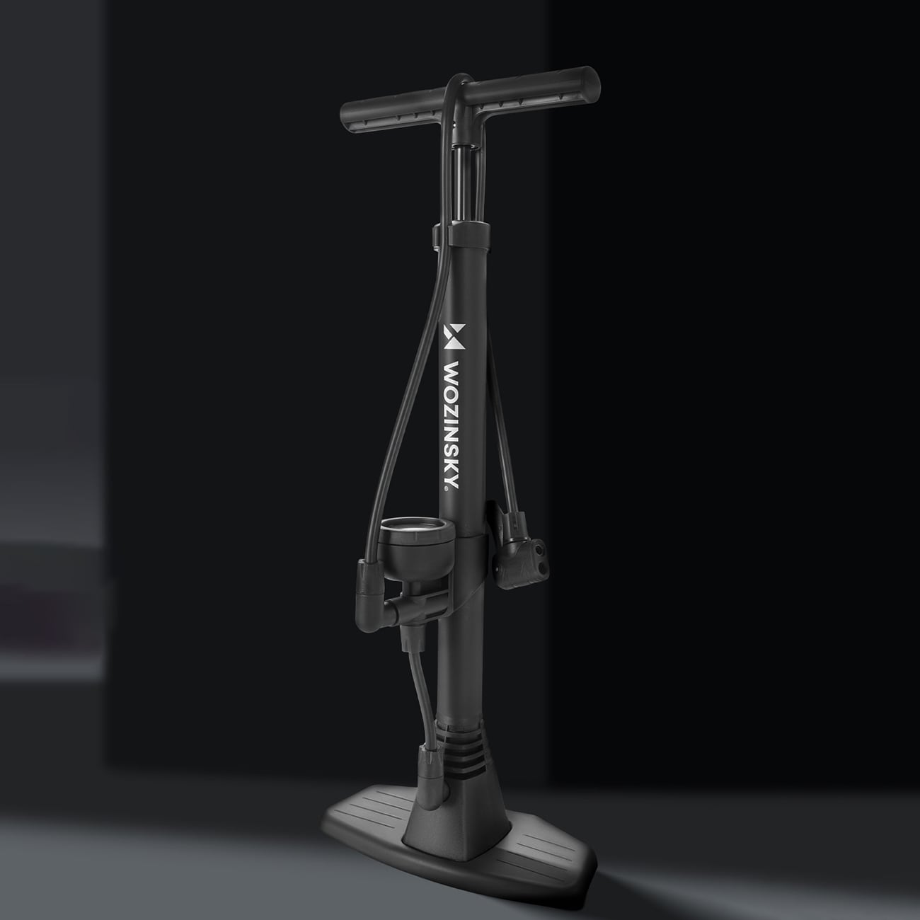 Wozinsky WPR-02 lattiapyöräpumppu - musta