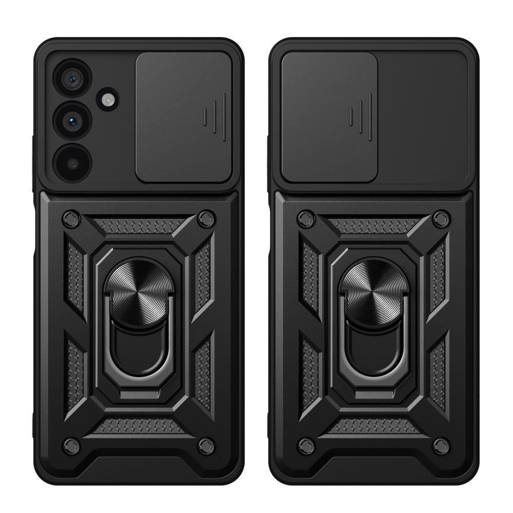 Tech-Protect CamShield Pro kotelo Samsung Galaxy A57 5G:lle - musta