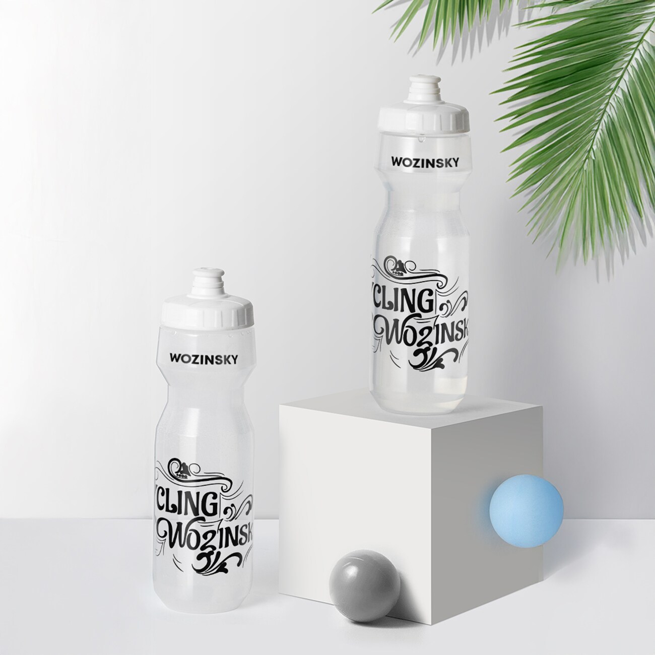 Wozinsky WBR-01T 750ml polkupyöräpullo - läpinäkyvä