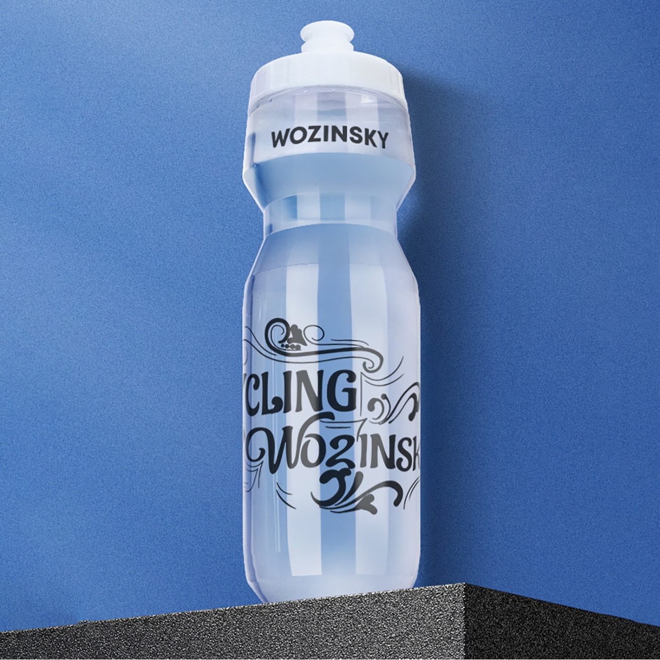 Wozinsky WBR-01T 750ml polkupyöräpullo - läpinäkyvä
