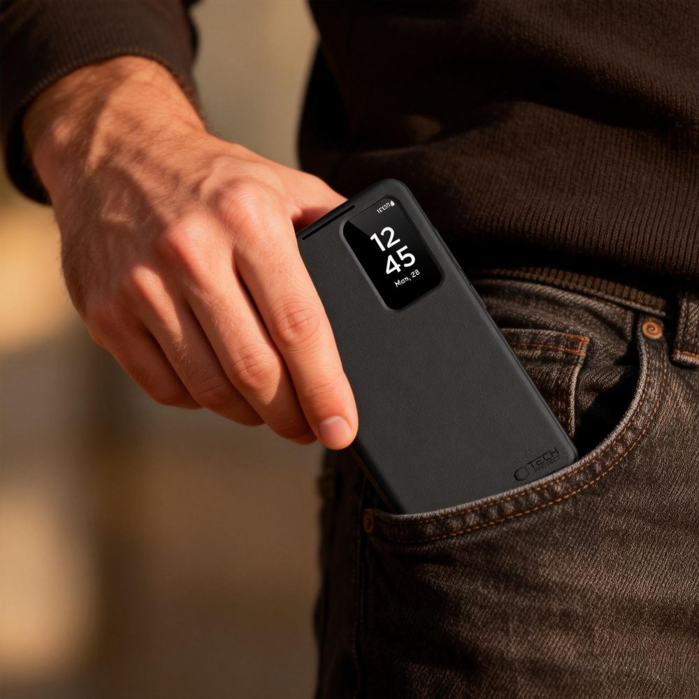 Tech-Protect älykäs lompakko kotelo Samsung Galaxy S26 Ultra - musta