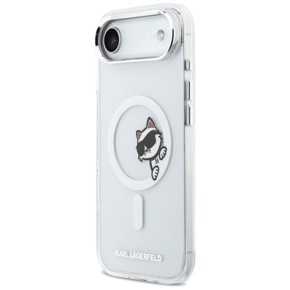 Karl Lagerfeld IML Peekaboo MagSafe tapauksessa iPhone Air - Kirkas