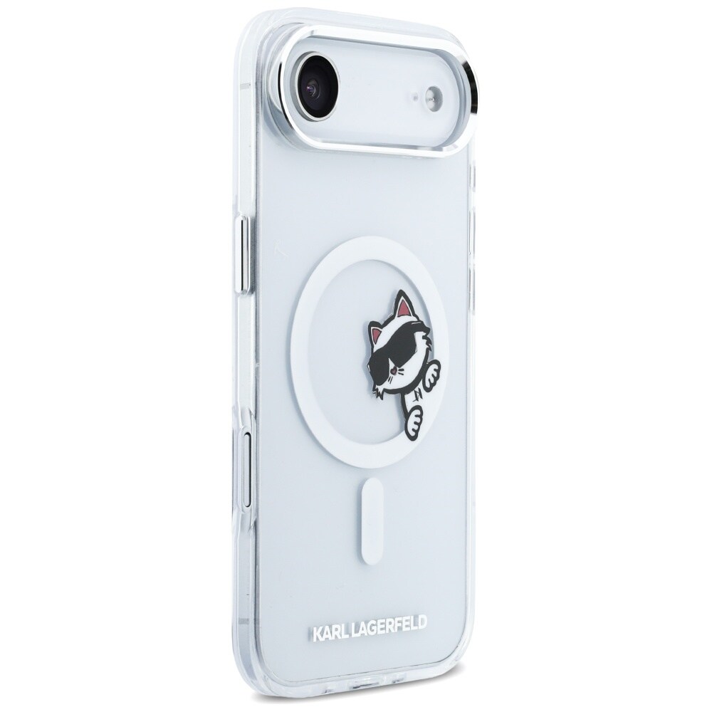 Karl Lagerfeld IML Peekaboo MagSafe tapauksessa iPhone Air - Kirkas