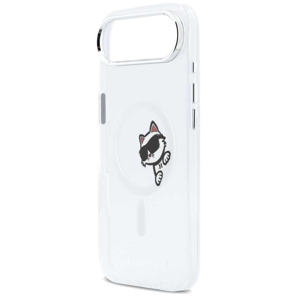 Karl Lagerfeld IML Peekaboo MagSafe tapauksessa iPhone Air - Kirkas