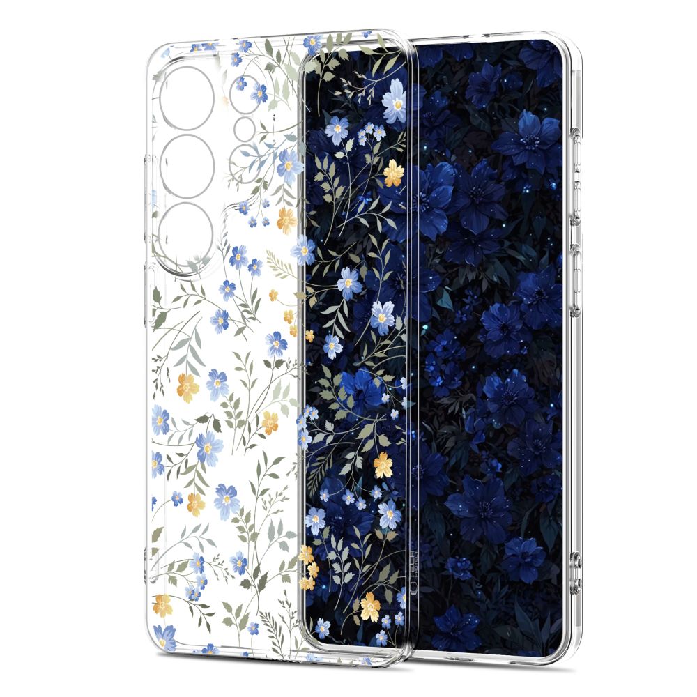 Tech-Protect FlexAir kotelo Samsung Galaxy S26 - värikkäitä kukkia varten