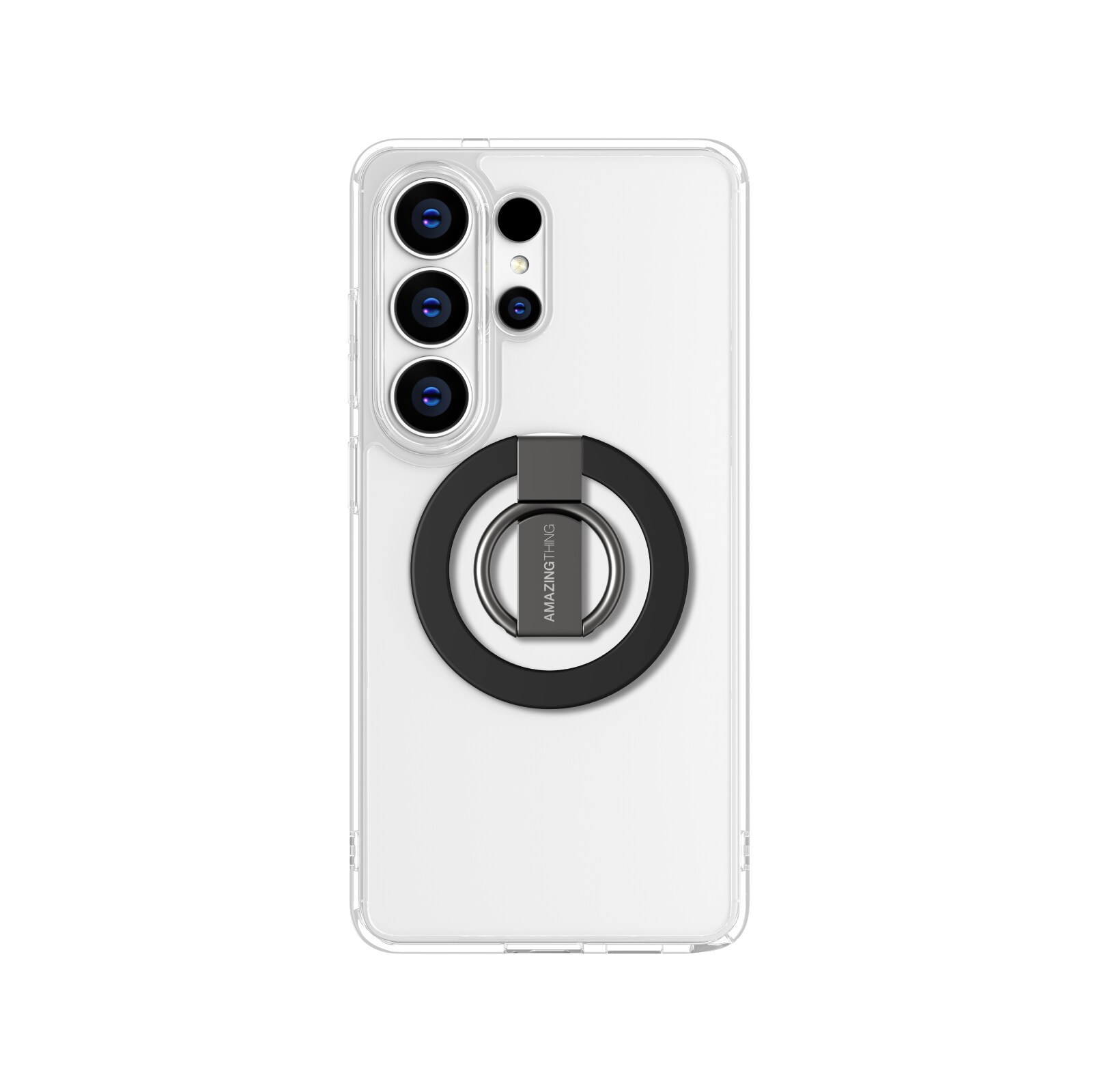 AmazingThing Minimal Ring Set Case for Samsung S26 Ultra - läpinäkyvä