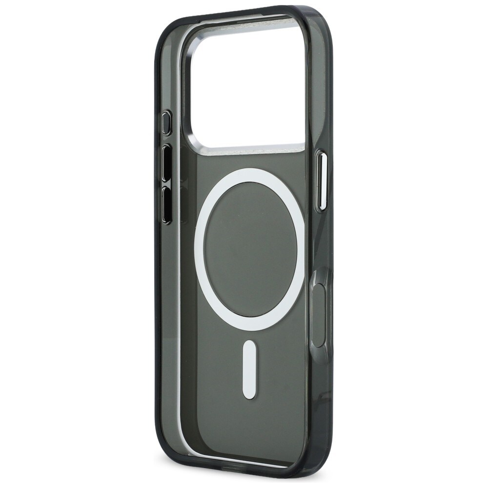 Karl Lagerfeld Karl & Choupette Back MagSafe Case for iPhone 17 Pro - musta