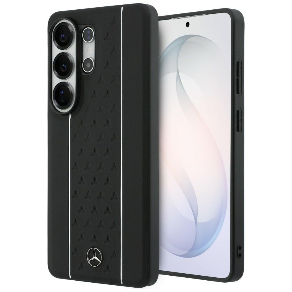 Mercedes Laurel Leaves Stripe MagSafe Case for Samsung Galaxy S26 Ultra - black and white