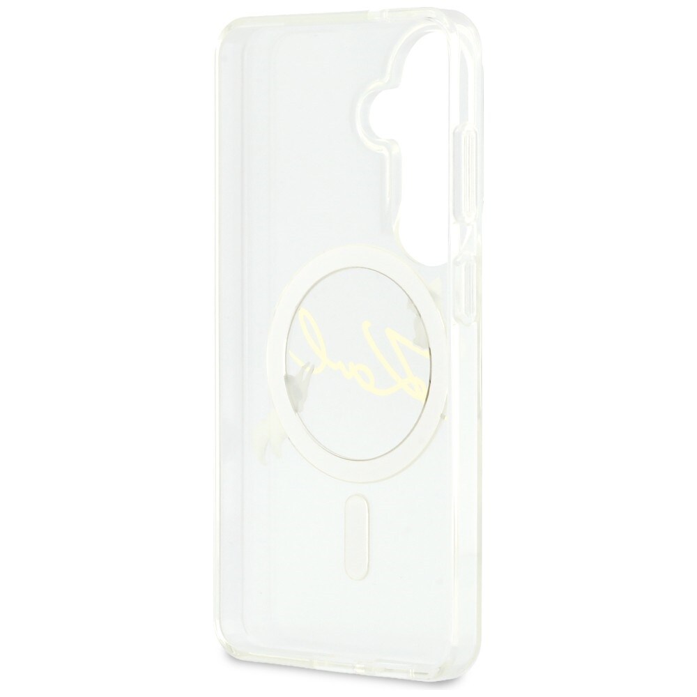 Karl Lagerfeld IML IML KC Script MagSafe Kotelo Samsung Galaxy S26 Plus - läpinäkyvä - läpinäkyvä