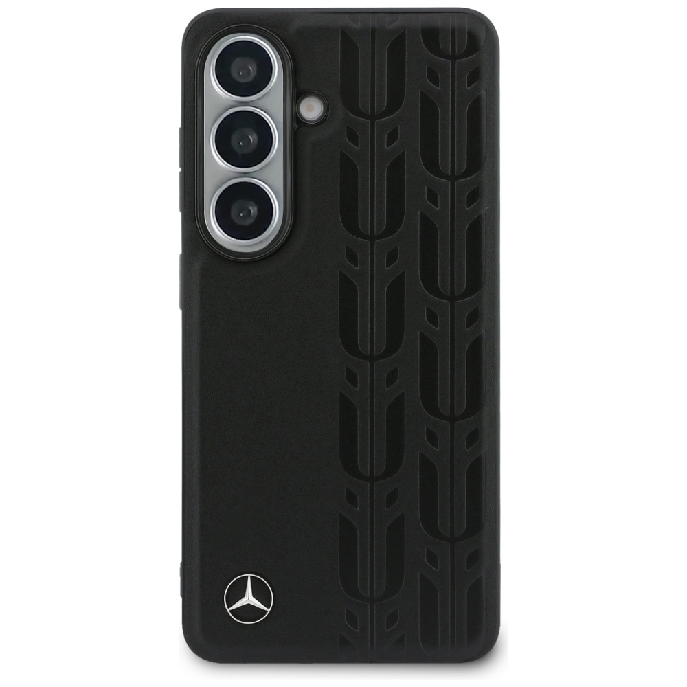 Mercedes Laurel Leaves MagSafe-kotelo Samsung Galaxy S26 - mustalle puhelimelle - musta