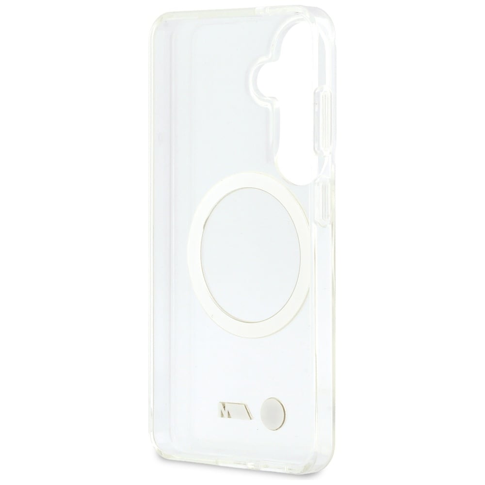 BMW IML Iskunkestävä Metal Logo MagSafe Case for Samsung Galaxy S26 - läpinäkyvä