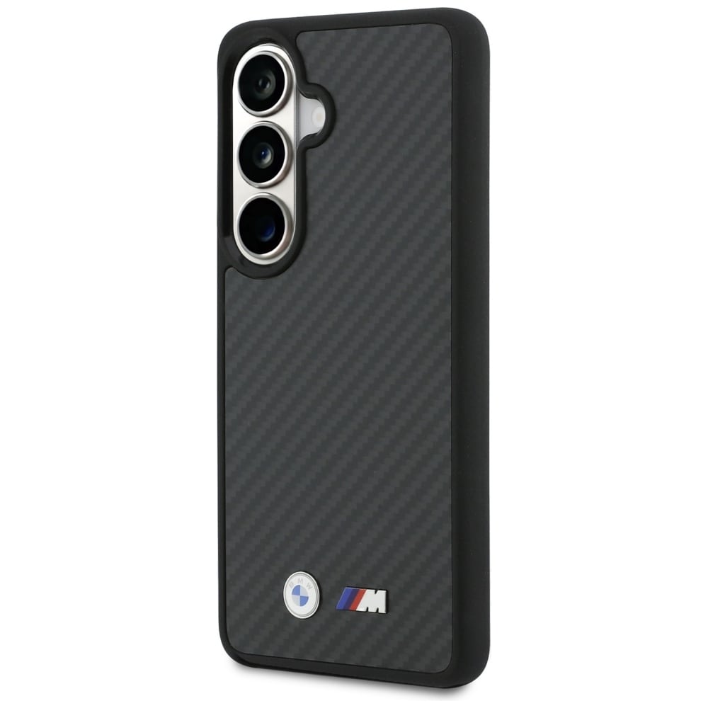 BMW M Kevlar-logo MagSafe-kotelo Samsung Galaxy S26:lle - musta