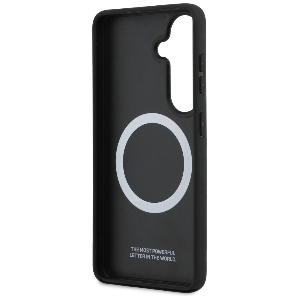 BMW M Kevlar-logo MagSafe-kotelo Samsung Galaxy S26:lle - musta