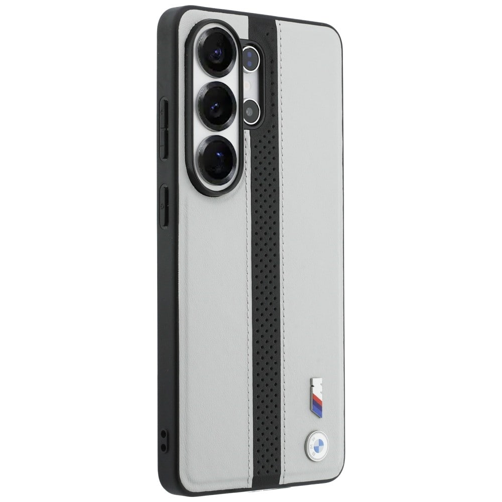 BMW Rei'itetty raidallinen logo MagSafe kotelo Samsung Galaxy S26 Ultra - harmaa