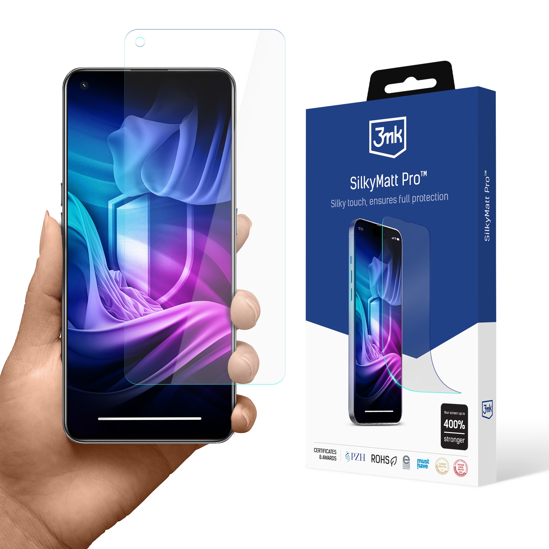 3mk Silky Matt Pro matta suojakalvo Realme GT 5G:lle