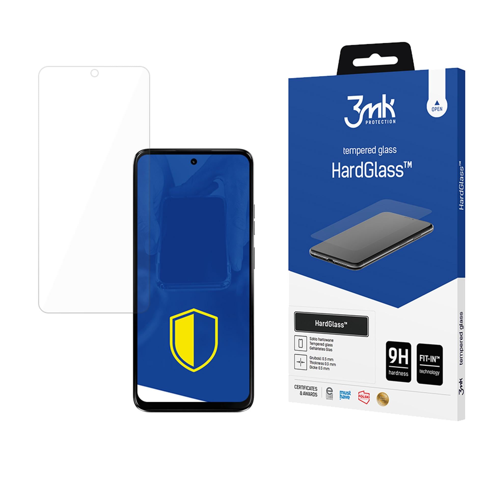 3mk HardGlass karkaistu lasi Motorola Moto G34 5G -puhelimelle