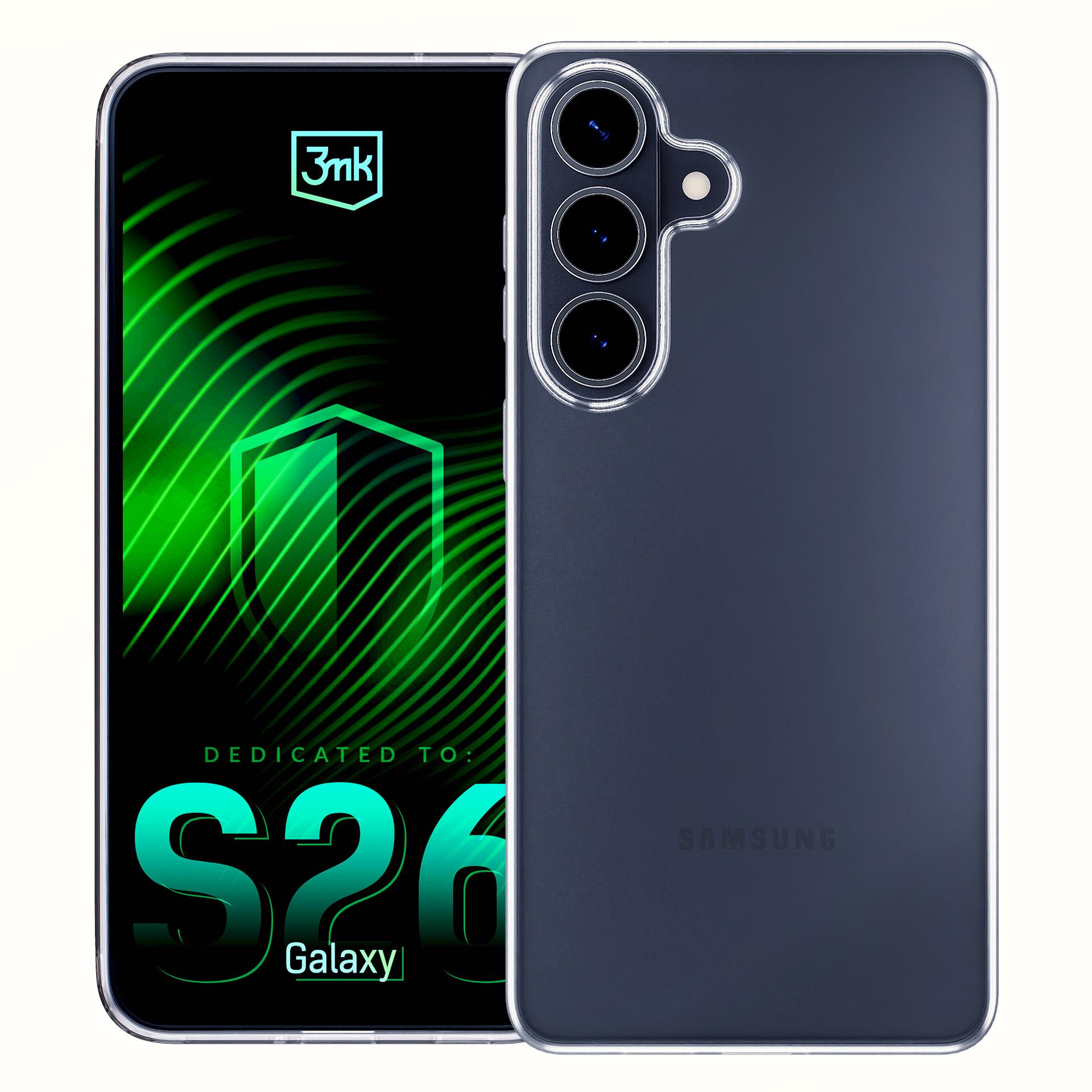 3mk Kirkas kotelo Samsung Galaxy S26 - läpinäkyvä - läpinäkyvä