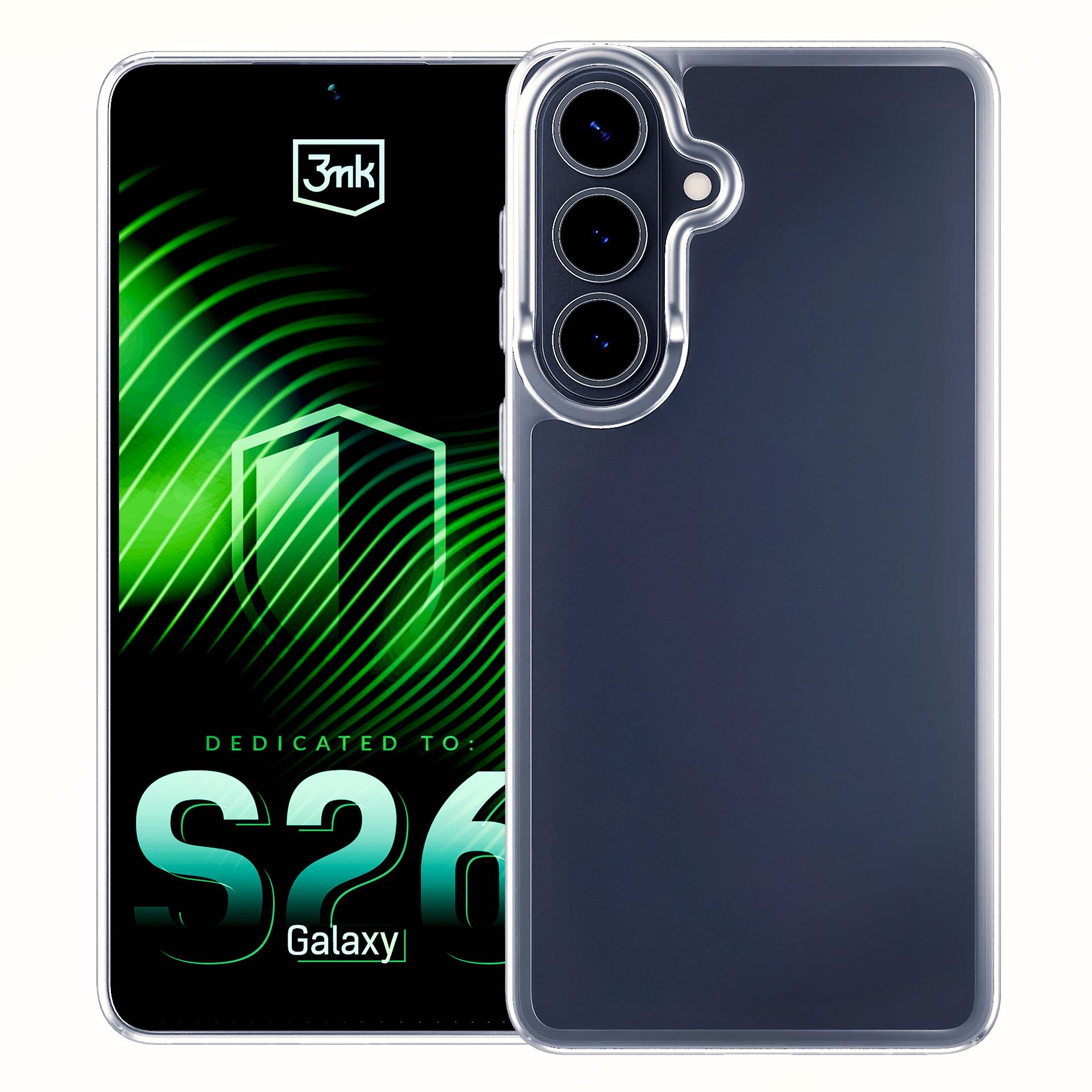 3mk Armor-kotelo Samsung Galaxy S26 Pro:lle - läpinäkyvä