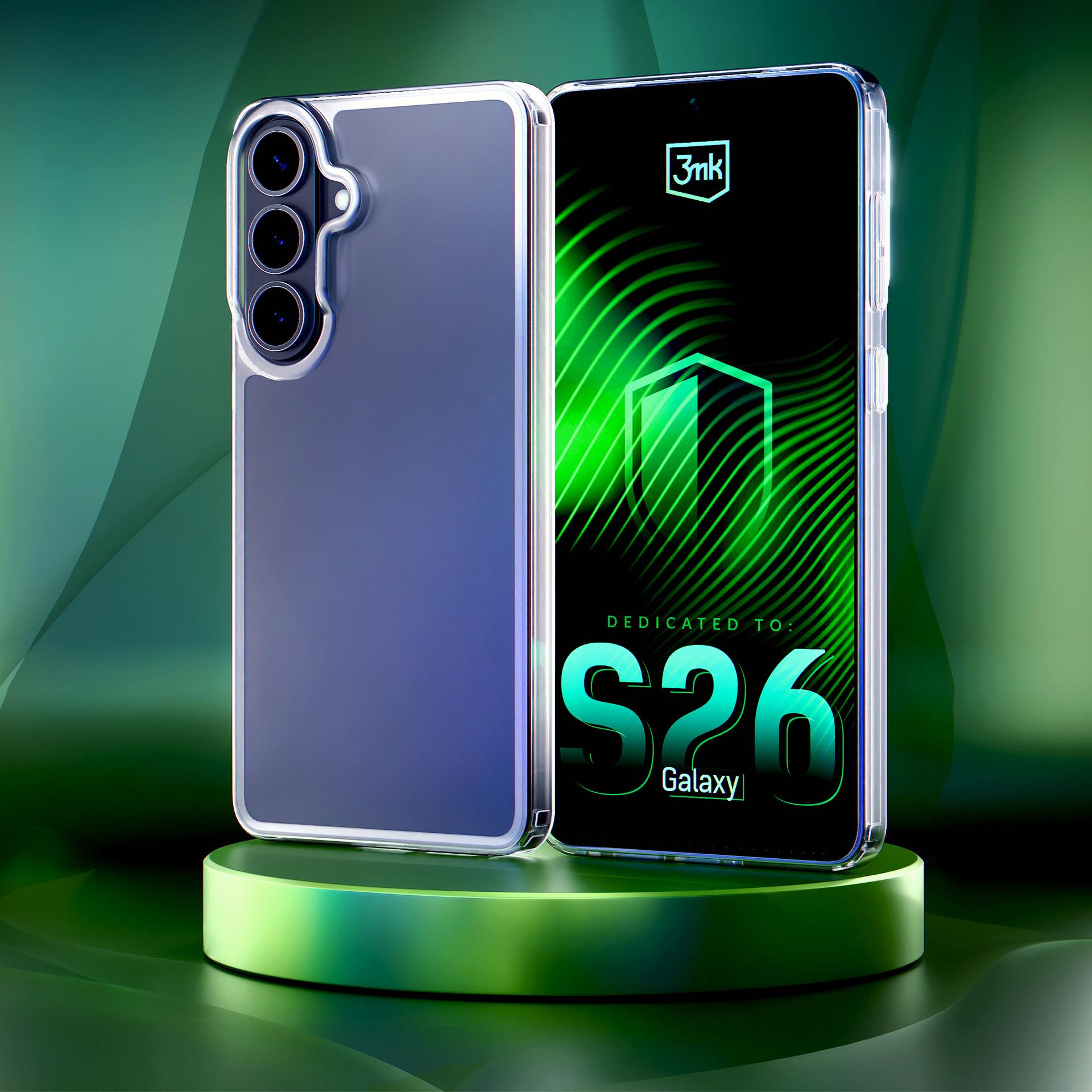 3mk Armor-kotelo Samsung Galaxy S26 Pro:lle - läpinäkyvä