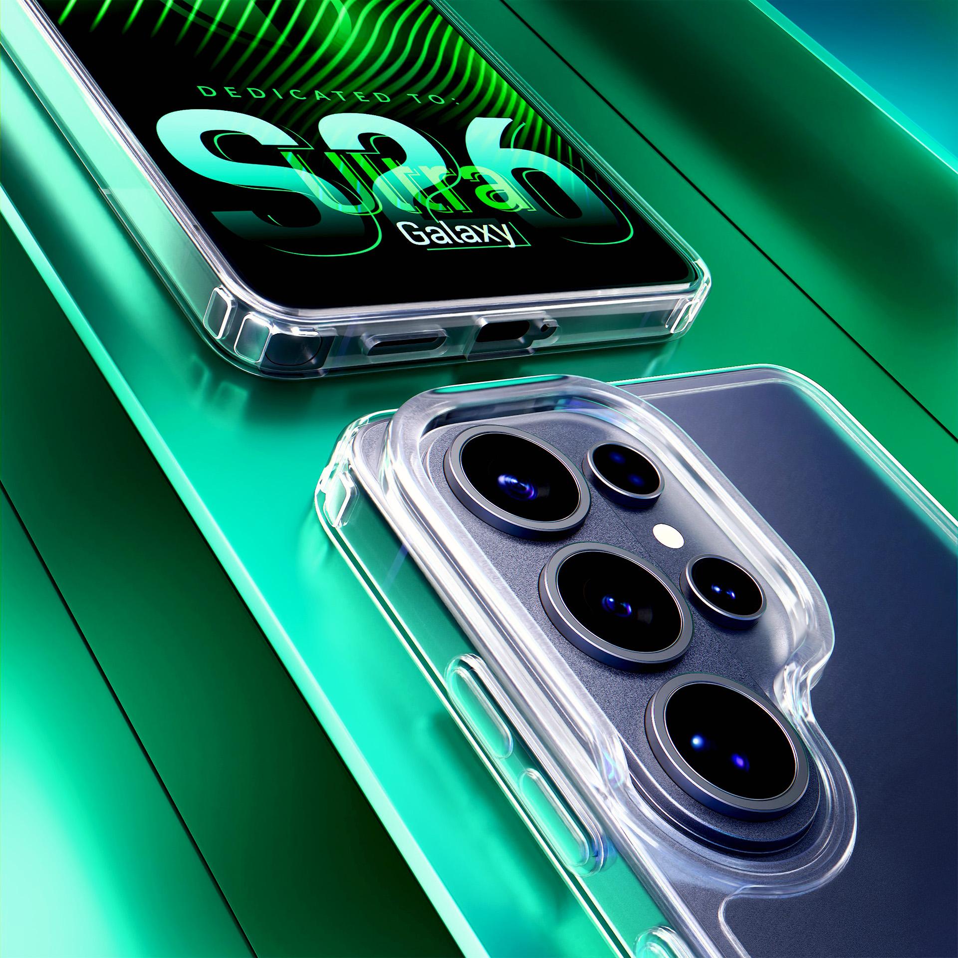3mk Armor kotelo Samsung Galaxy S26 Ultra - läpinäkyvä - läpinäkyvä