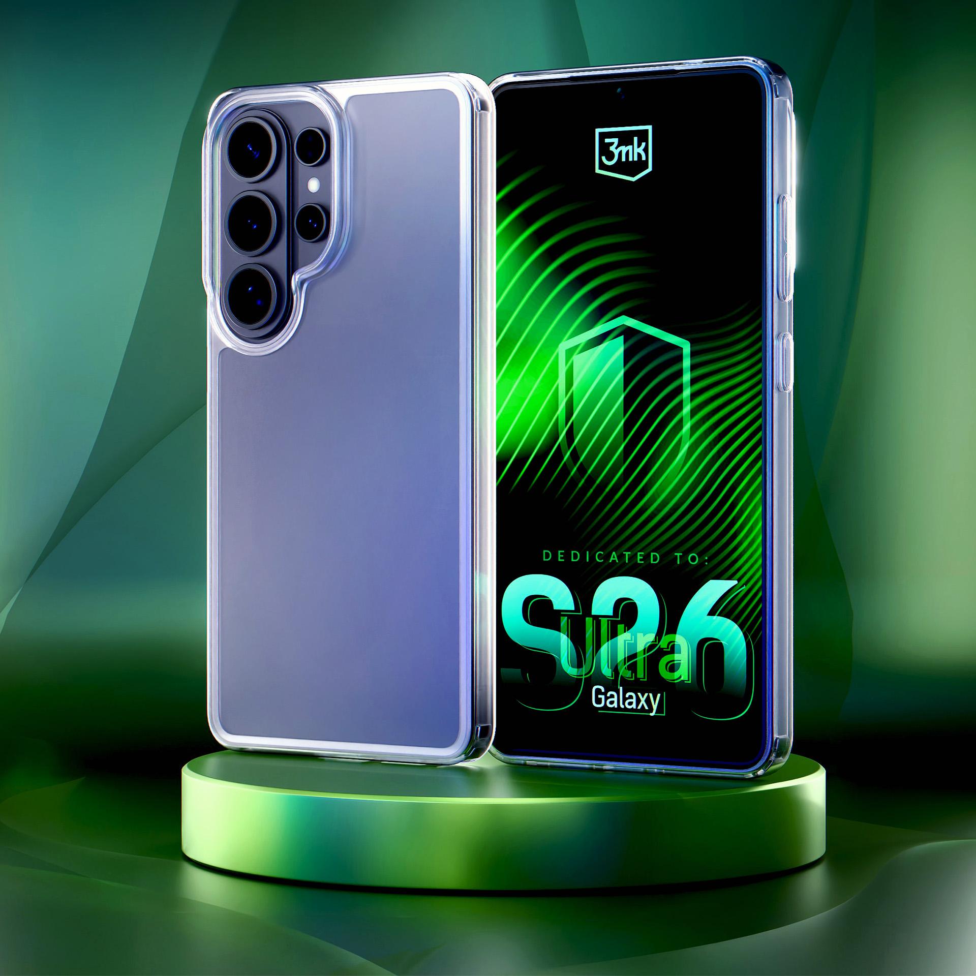 3mk Armor kotelo Samsung Galaxy S26 Ultra - läpinäkyvä - läpinäkyvä
