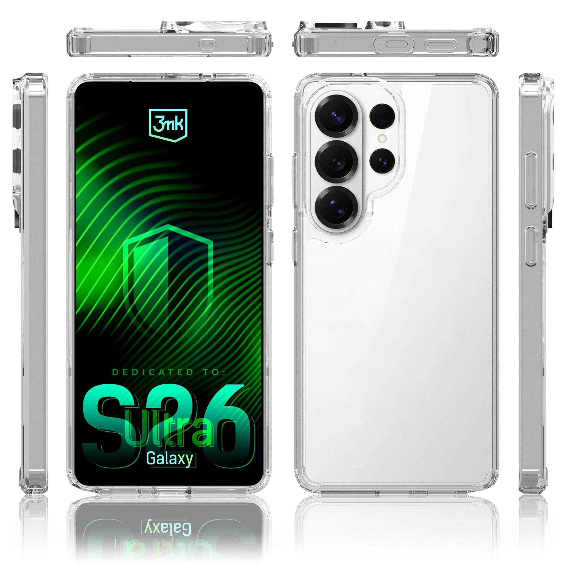 3mk Armor kotelo Samsung Galaxy S26 Ultra - läpinäkyvä - läpinäkyvä