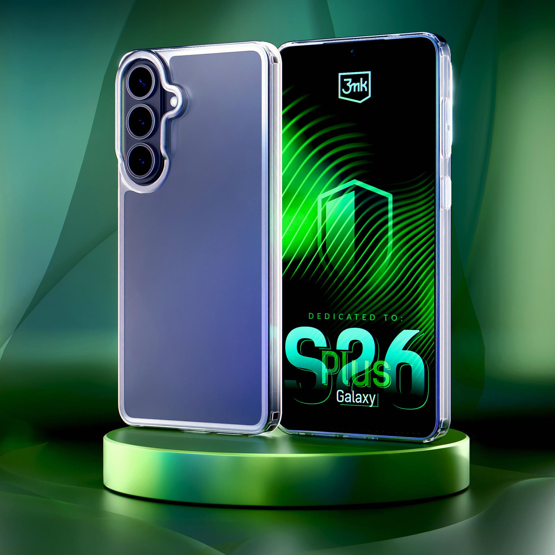 3mk Armor kotelo Samsung Galaxy S26+:lle - läpinäkyvä