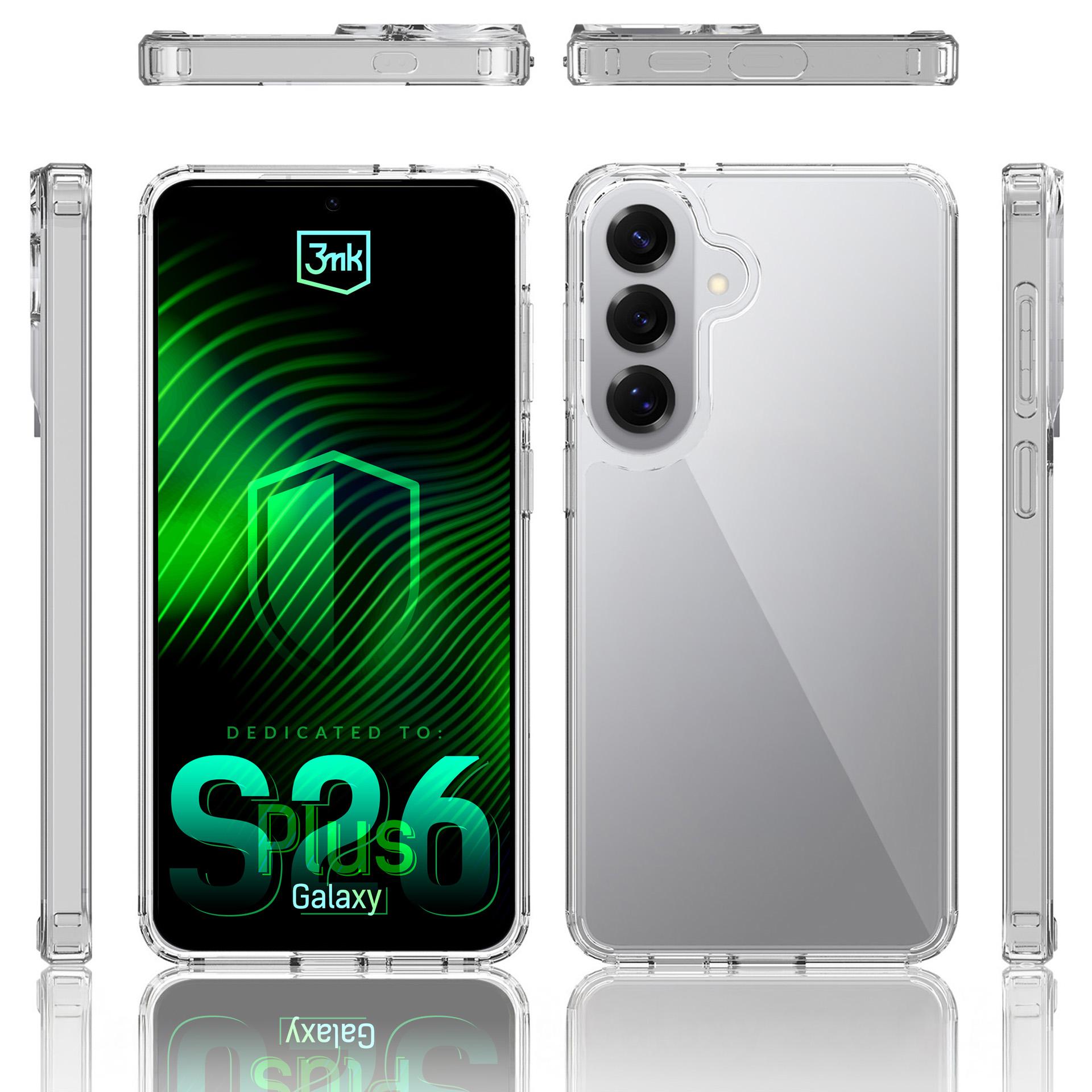 3mk Armor kotelo Samsung Galaxy S26+:lle - läpinäkyvä