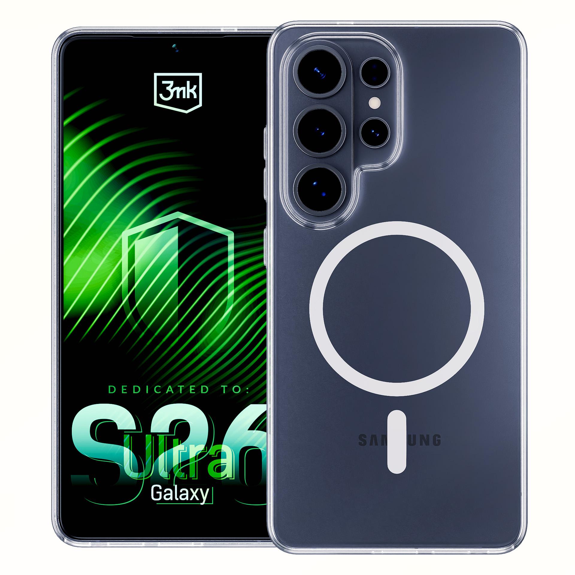 3mk Kirkas MagCase Samsung Galaxy S26 Ultra - läpinäkyvä - läpinäkyvä