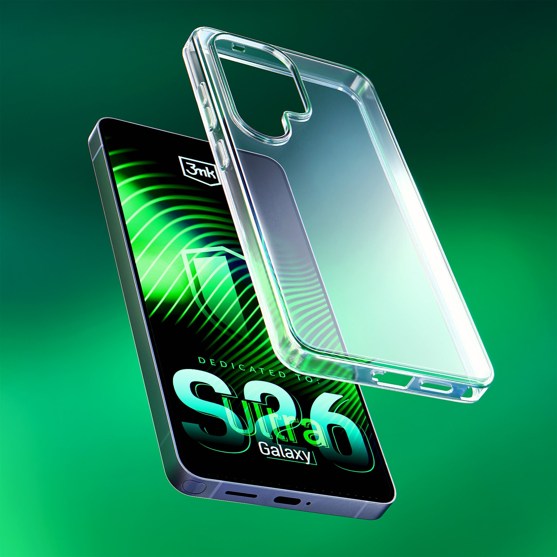 3mk Kirkas MagCase Samsung Galaxy S26 Ultra - läpinäkyvä - läpinäkyvä