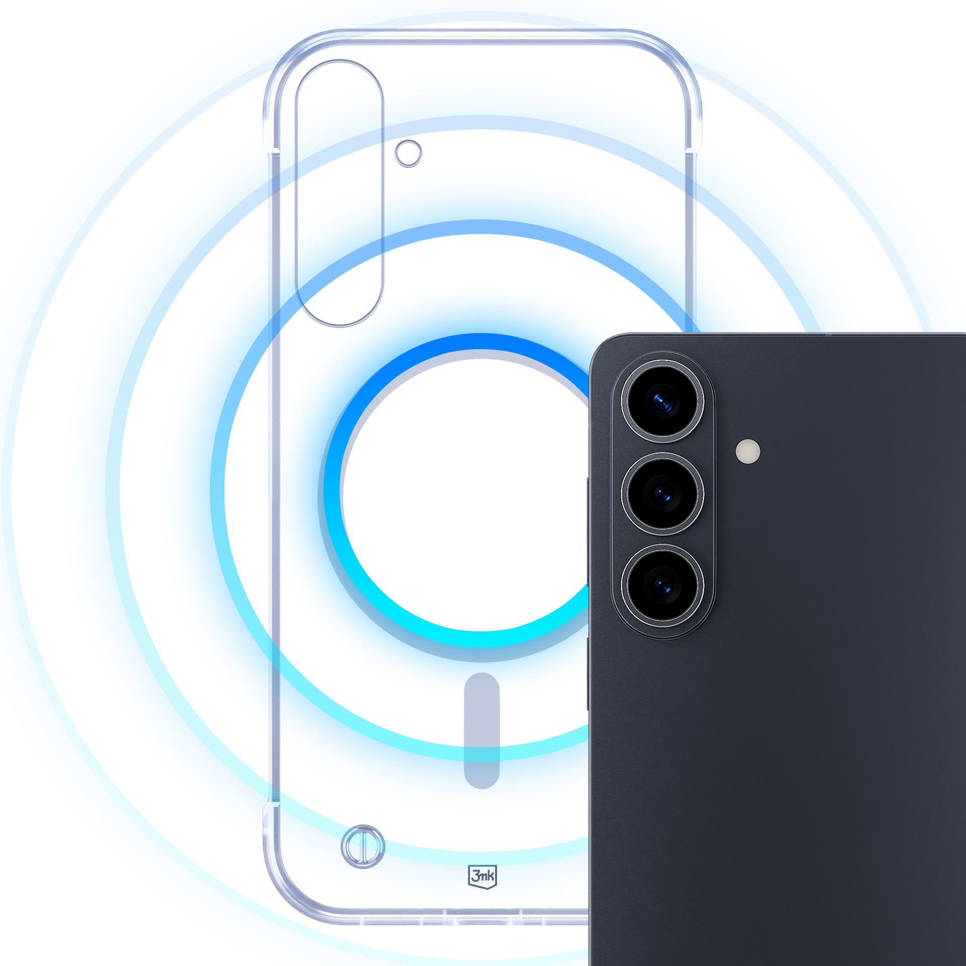 3mk Just20g MagCase Galaxy S26+:lle - läpinäkyvää