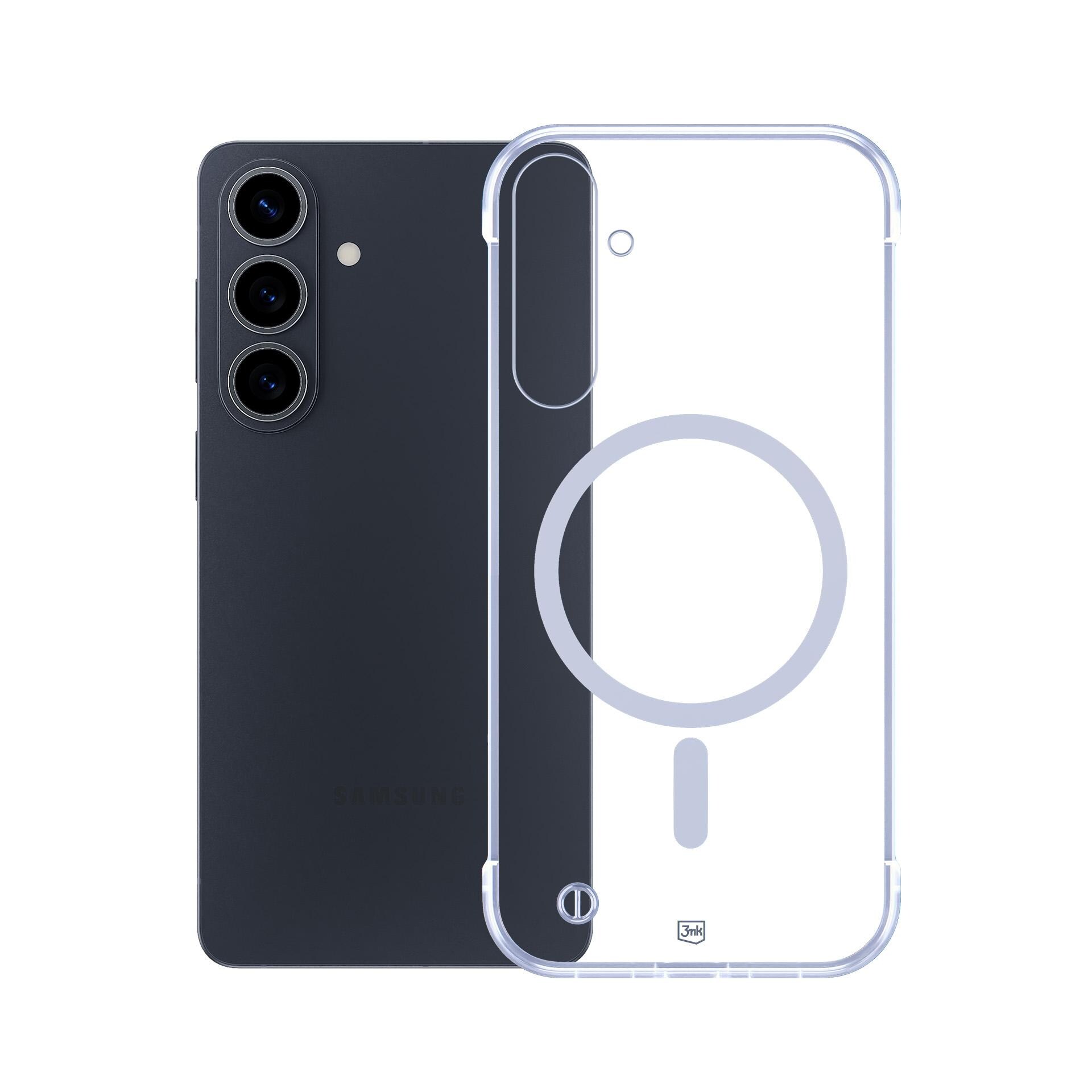 3mk Just20g MagCase Galaxy S26+:lle - läpinäkyvää