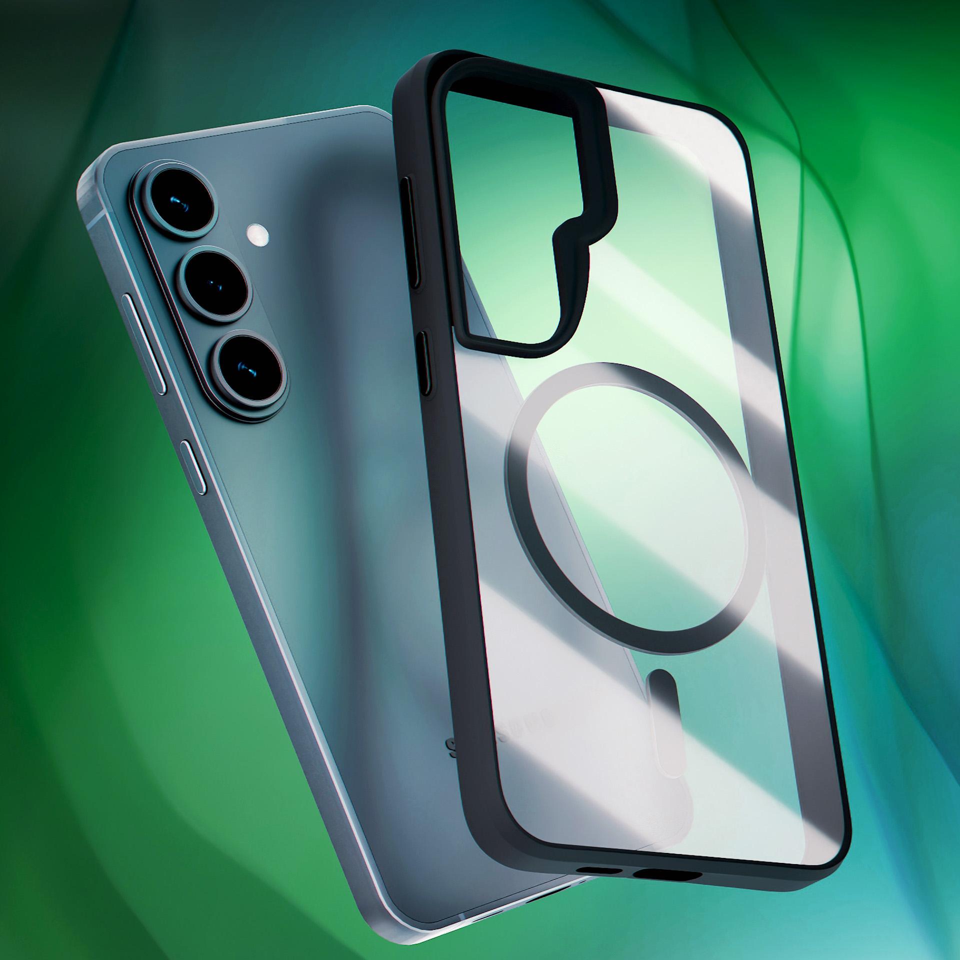 3mk Satin Armor MagCase Galaxy S26+ -puhelimelle Samsung - musta