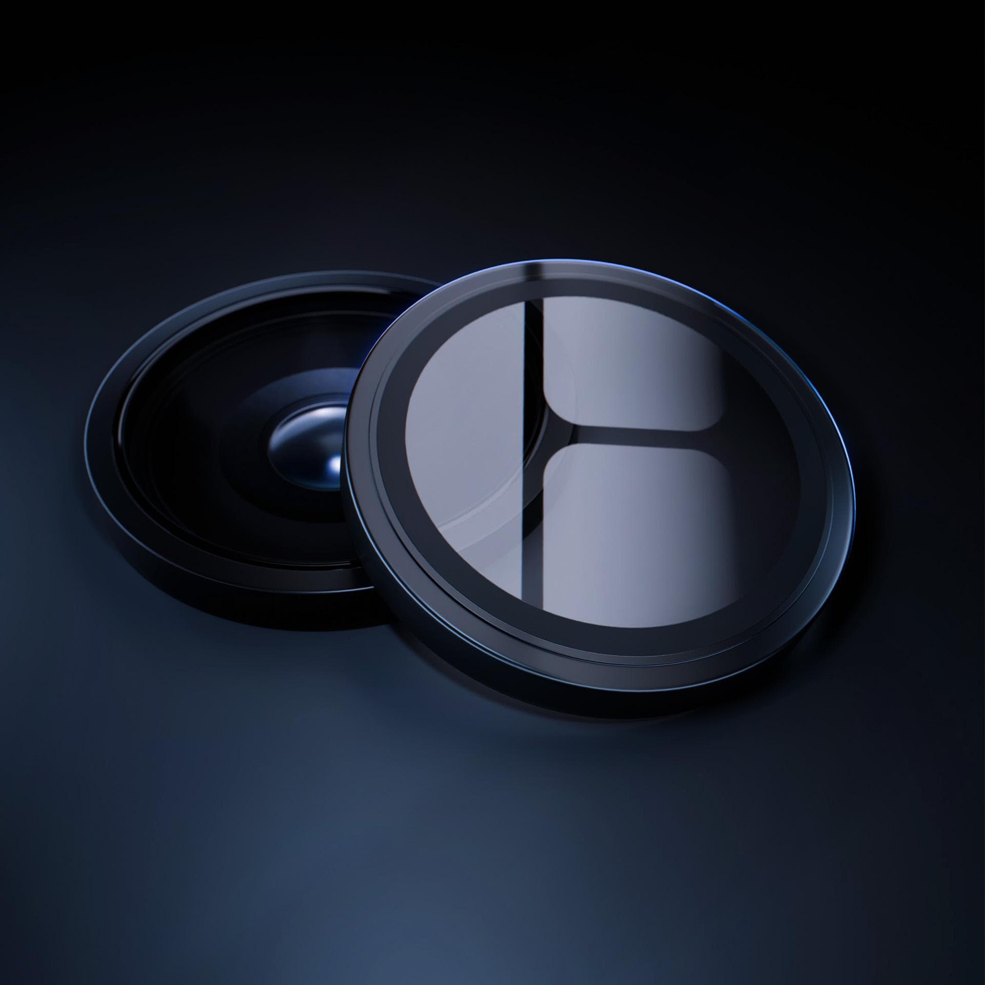 3mk Lens Protection Pro Musta hybridi lasi kameran objektiiville Samsung Galaxy S26+ kamerassa