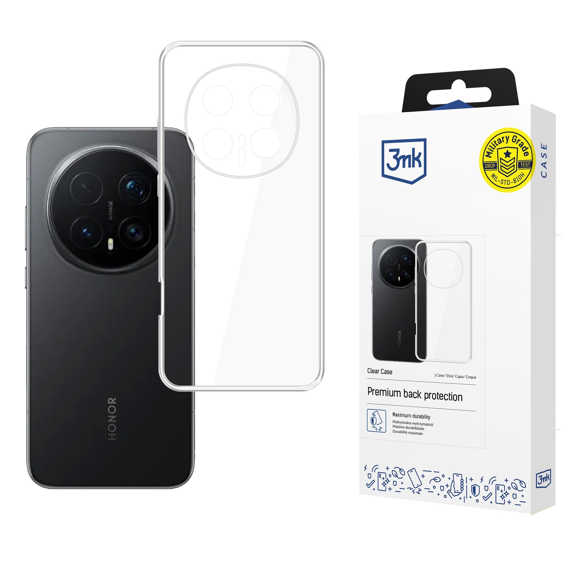 3mk Kirkas kotelo Honor Magic 8 Pro - läpinäkyvä