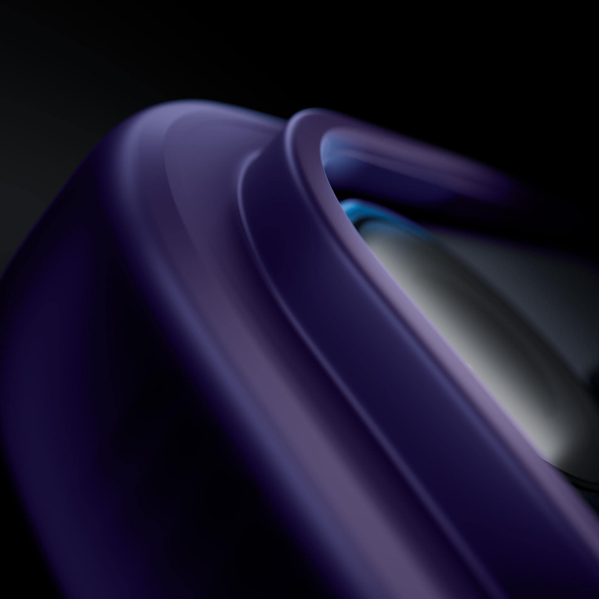 3mk Smoke MagCase -kotelo iPhone 16 Pro Maxille - violetti - läpikuultava