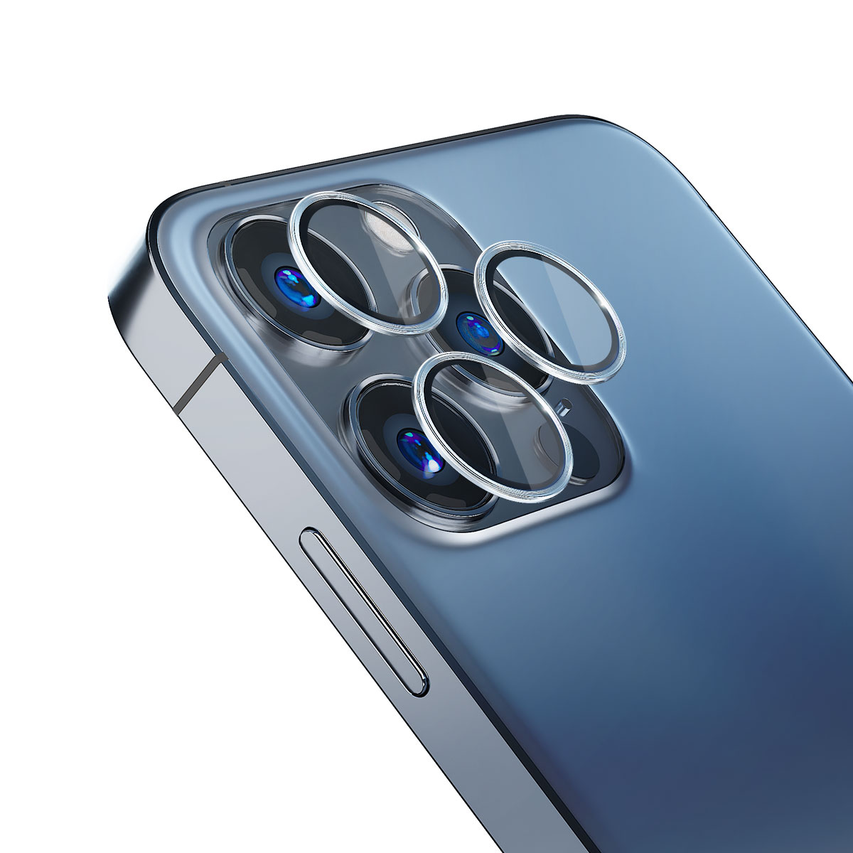 3mk Lens Protection Pro Musta hybridi lasi kameran objektiiville Samsung Galaxy A37 / A57 5G:ssä