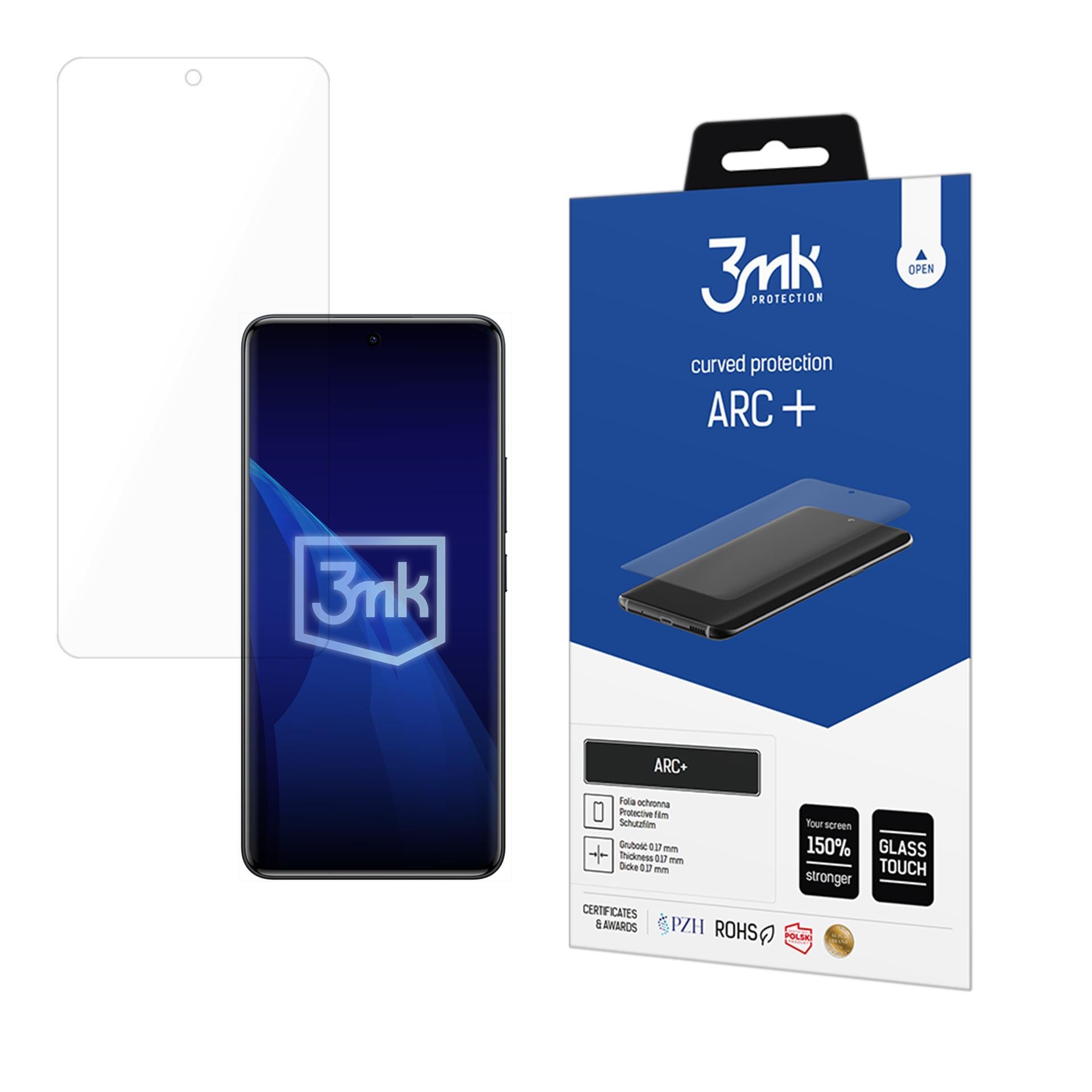 3mk ARC+ suojakalvo Xiaomi Redmi Note 15 Pro 4G -puhelimelle