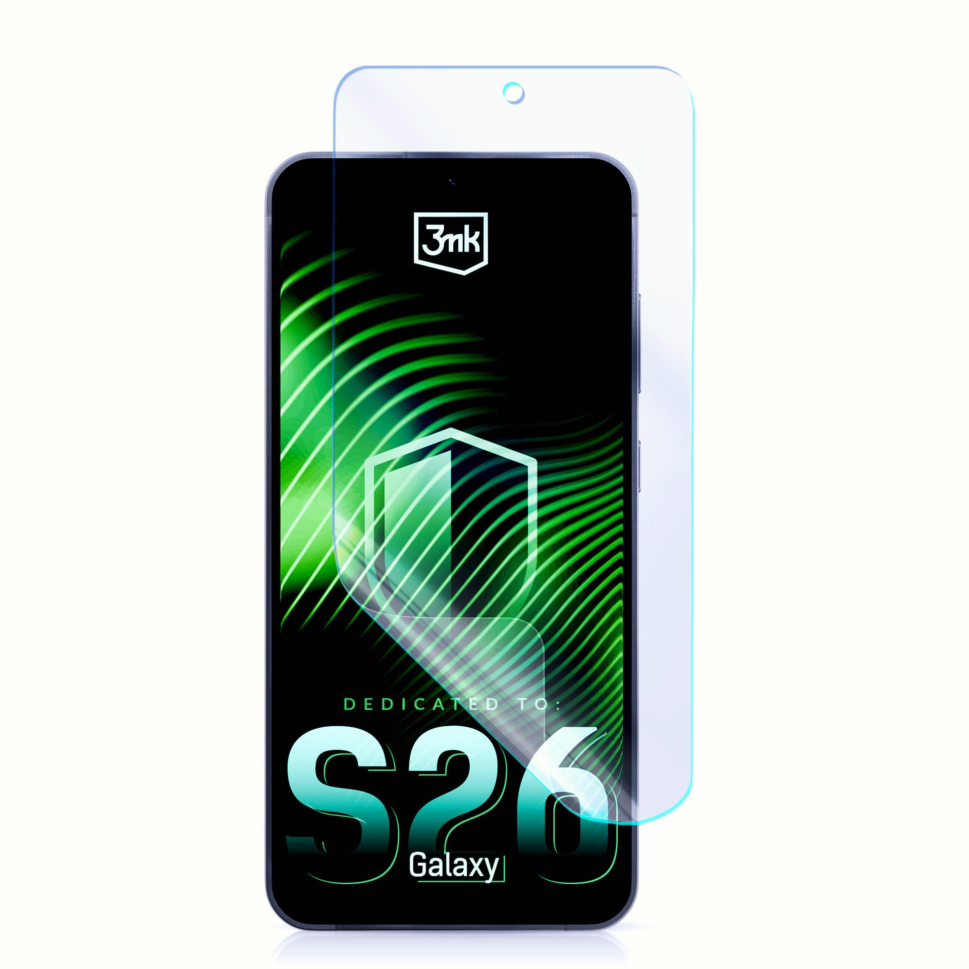 3mk FlexibleGlass-hybridilasi Samsung Galaxy S26 -puhelimelle