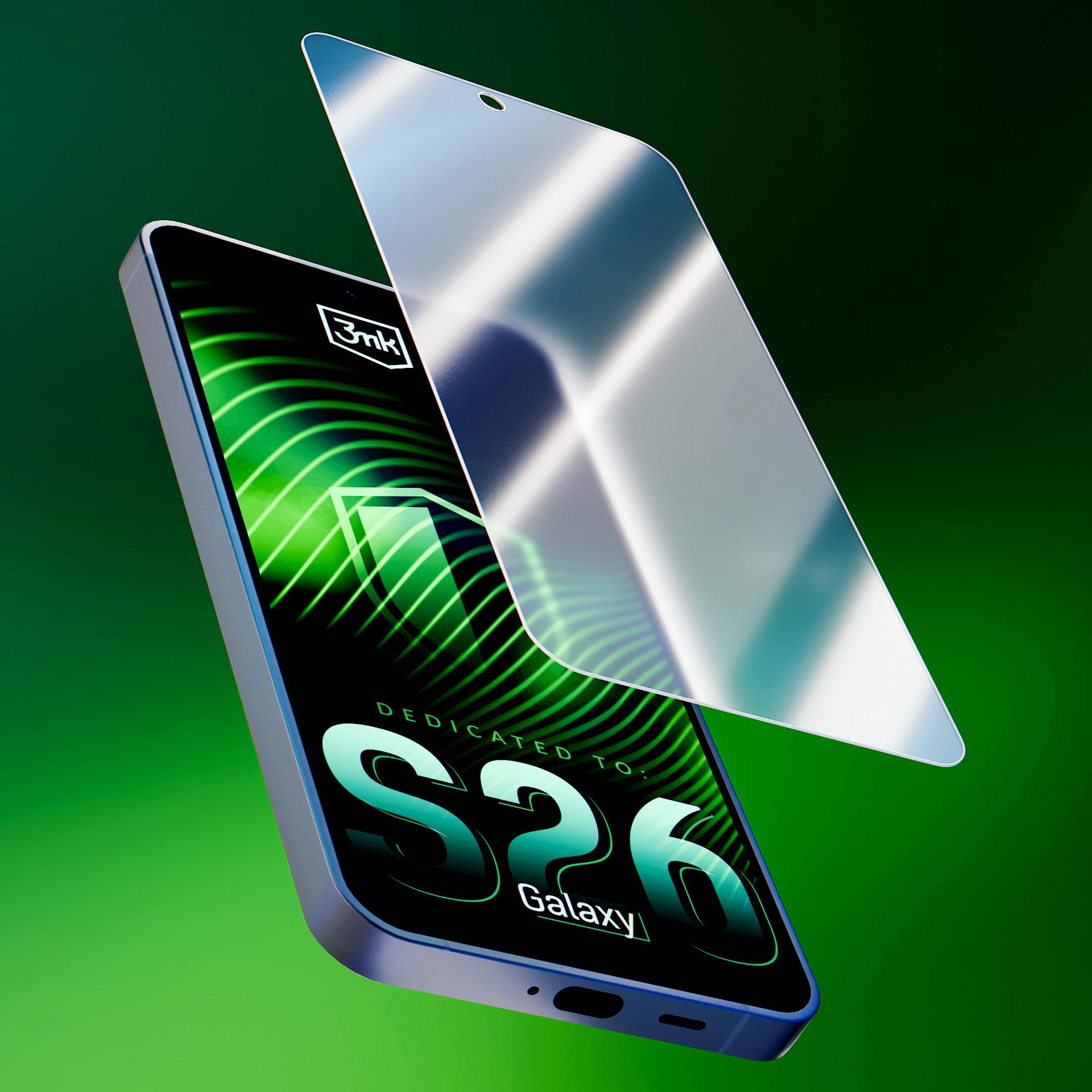 3mk FlexibleGlass-hybridilasi Samsung Galaxy S26 -puhelimelle