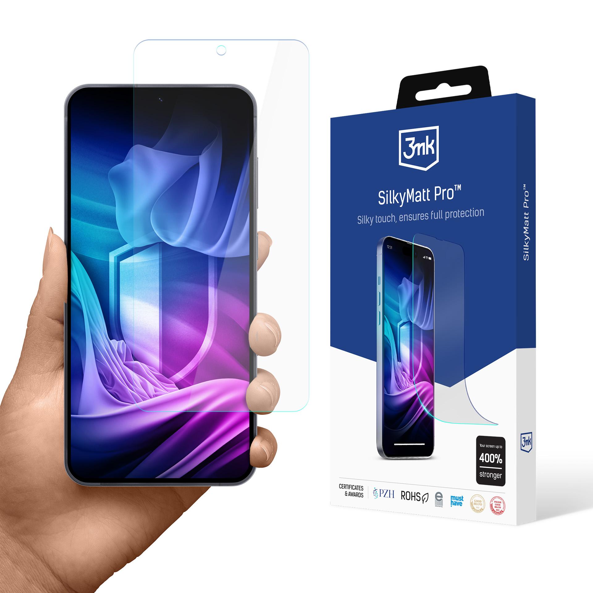 3mk Silky Matt Pro -mattapintainen folio Samsung Galaxy S26 -puhelimelle