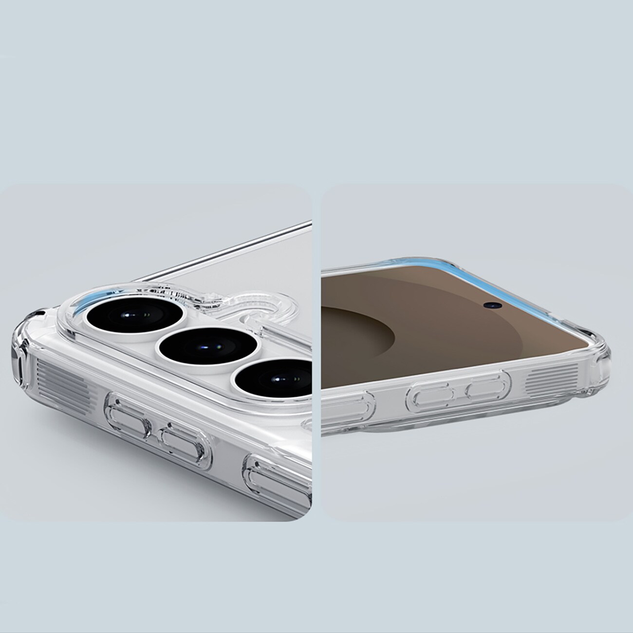 Nillkin Nature TPU Pro kotelo yhteensopiva MagSafe varten Samsung Galaxy S26+ - Valkoinen