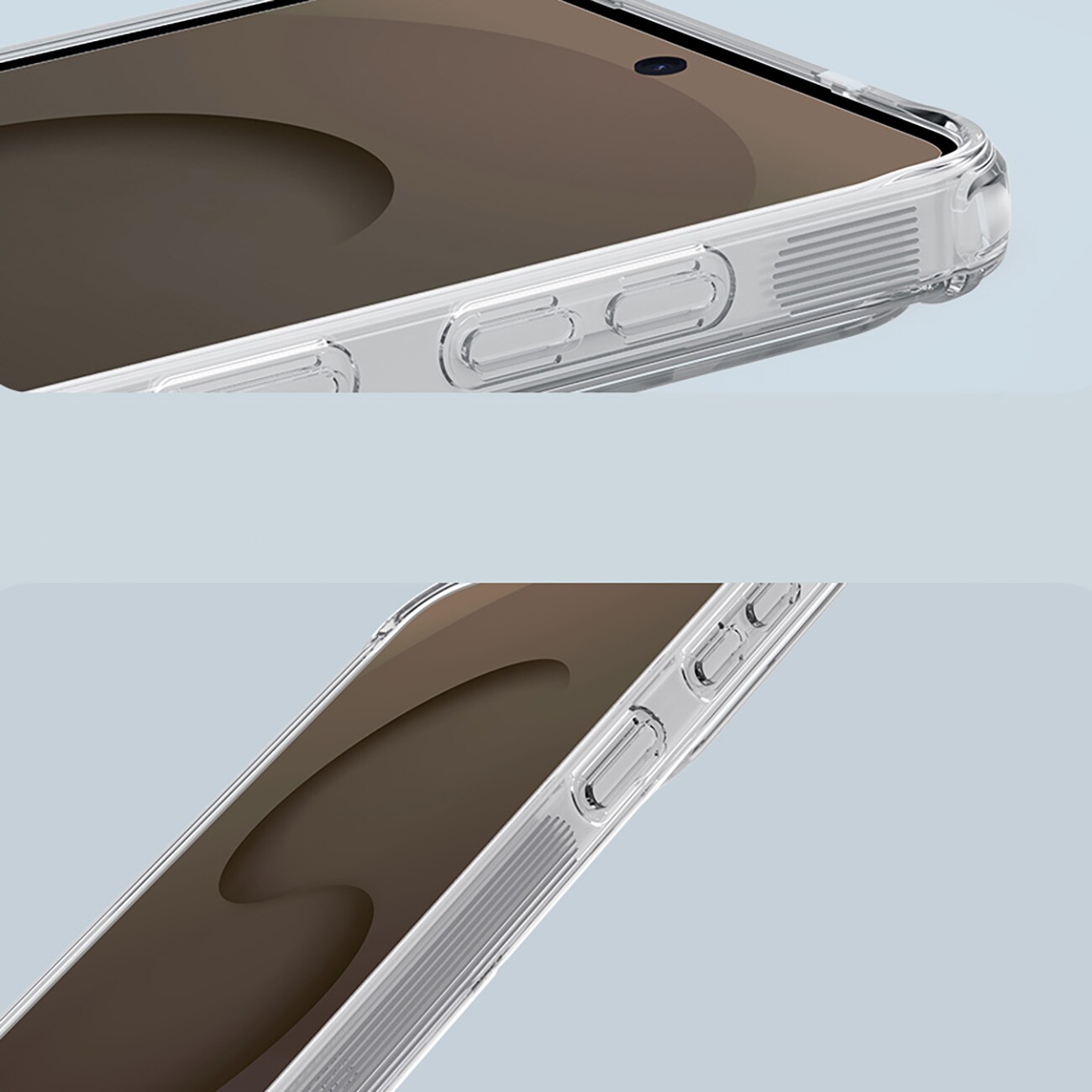 Nillkin Nature TPU Pro kotelo yhteensopiva MagSafe varten Samsung Galaxy S26+ - Valkoinen