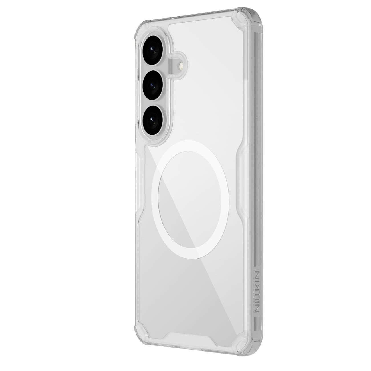 Nillkin Nature TPU Pro kotelo yhteensopiva MagSafe varten Samsung Galaxy S26+ - Valkoinen