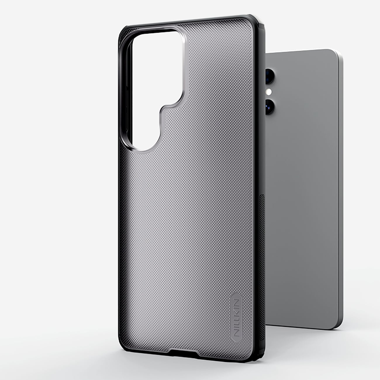 Nillkin Super Frosted Shield Pro kotelo Samsung Galaxy S26 - läpikuultava musta