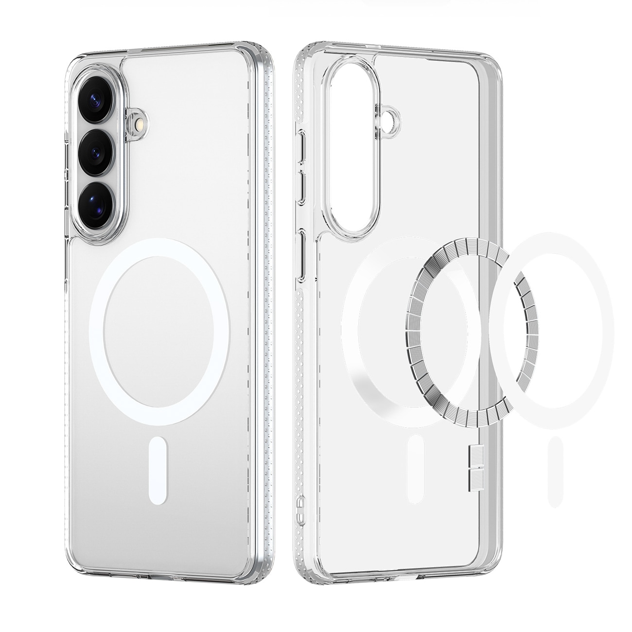 Dux Ducis Clin Mag Case yhteensopiva MagSafe kanssa Samsung S26:lle - läpinäkyvä