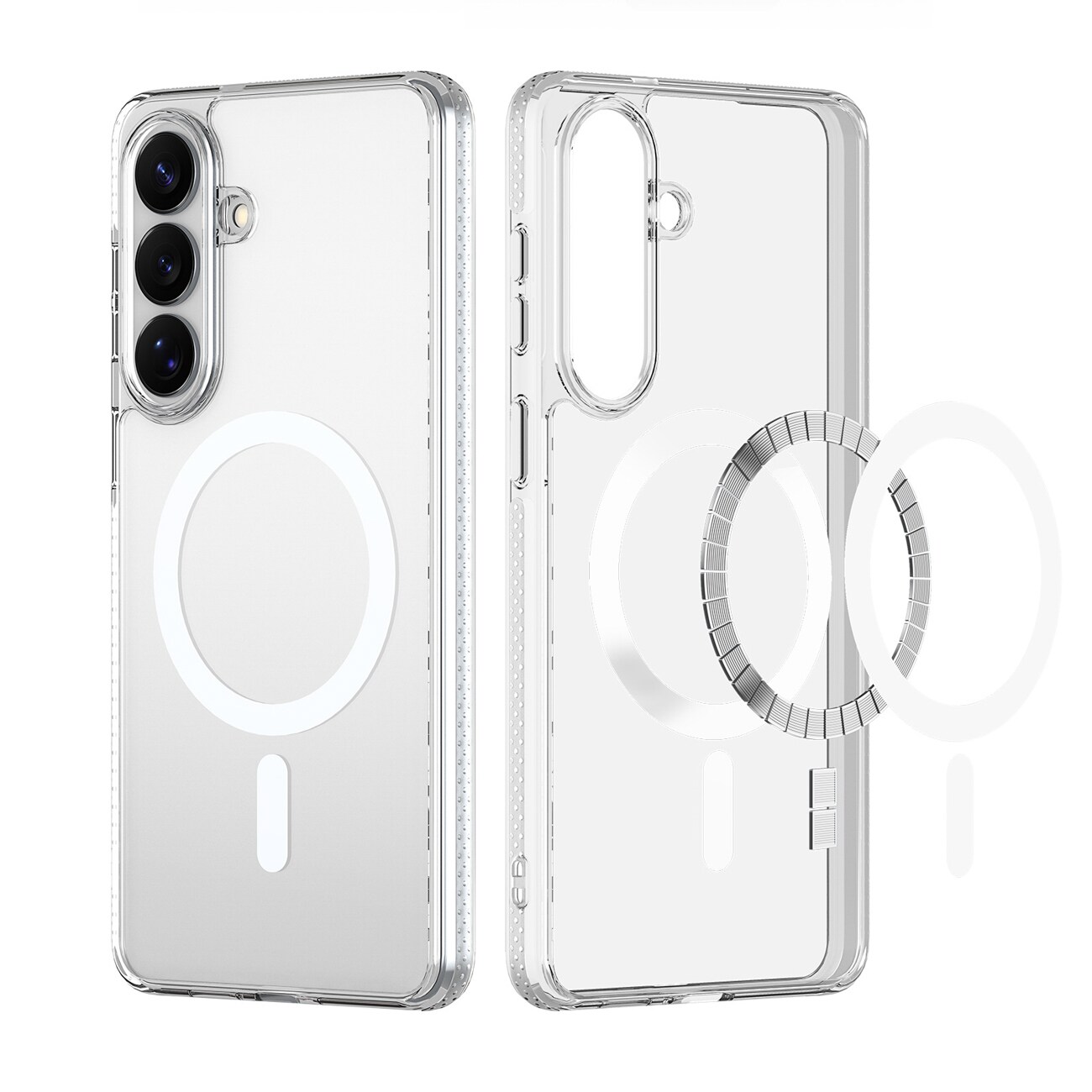 Dux Ducis Clin Mag Mag Case yhteensopiva MagSafe kanssa Samsung S26 Plus - läpinäkyvä
