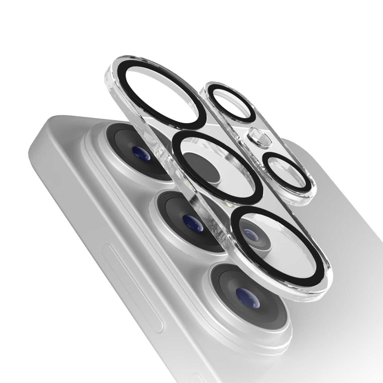 SBS takakameran suojalasi Samsung Galaxy S26 Ultra - mustalla kehyksellä varustettuna